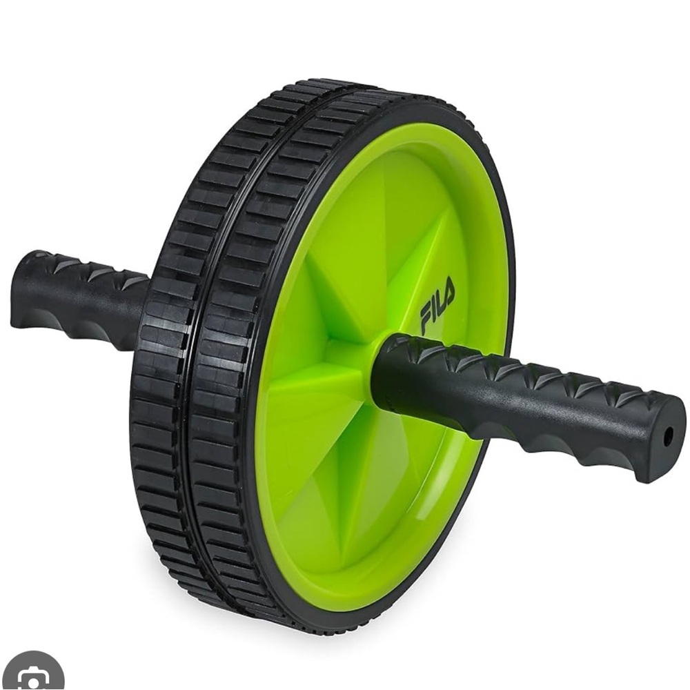 Fila Neon Green Ab Wheel
